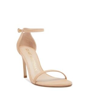 Stuart Weitzman NEW IN BOX Nudistsong sandals in Dolce SUEDE SIZE 5 NEVER WORN